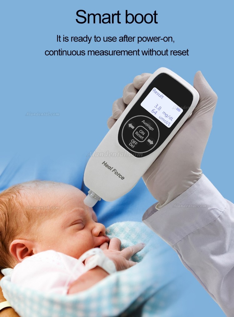 HealForce DHD-C Neonatal Jaundice Meter Transcutaneous Infant Bilirubinometer